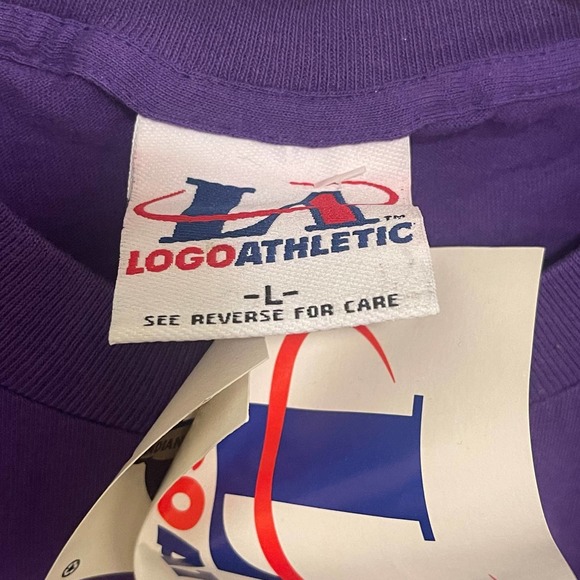 Vintage NOS 1994 Inaugural‎ Brickyard 400 Logo Athletic Nascar Shirt Sz Large - Picture 4 of 8